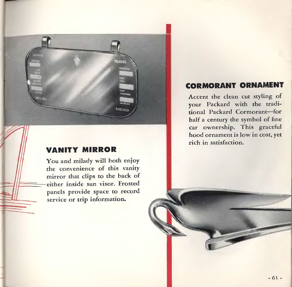 1953 Packard Owners Manual Page 15